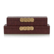 John Richard Decor Chateau Boxes, Set of 2