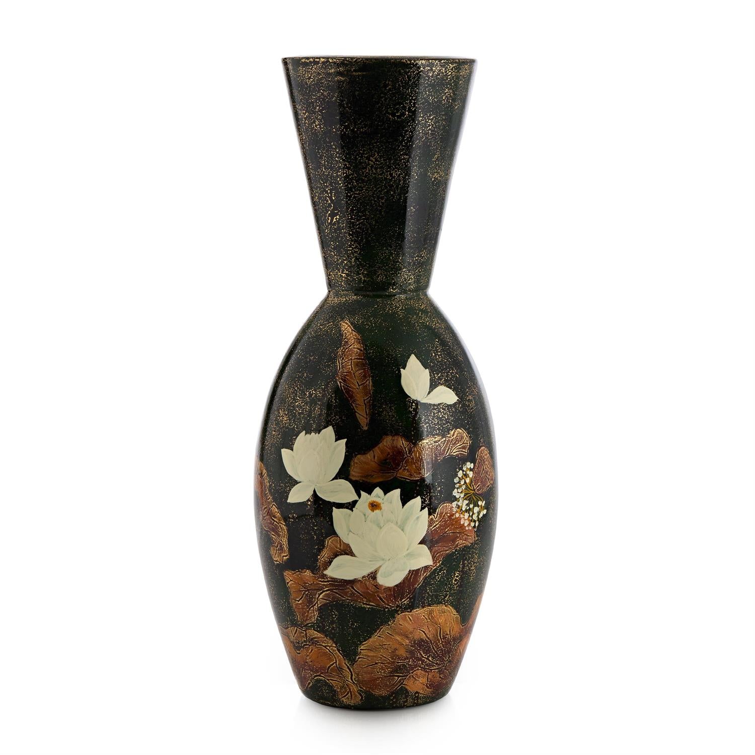 John Richard Verdant Lotus Vase
