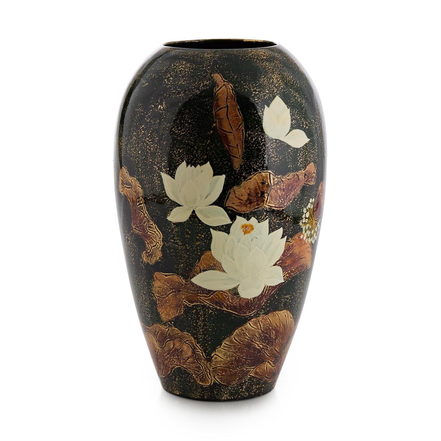 John Richard Verdant Lotus Vase