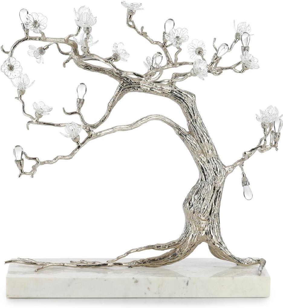 John Richard Decor Sakura Sculpture on Marble