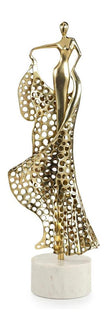 John Richard Decor Evangelina Sculpture on Marble, Brass
