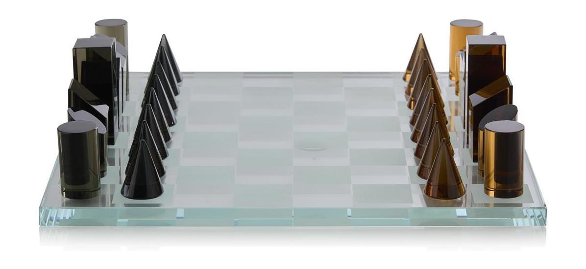 John Richard Decor Geometric Chess Board
