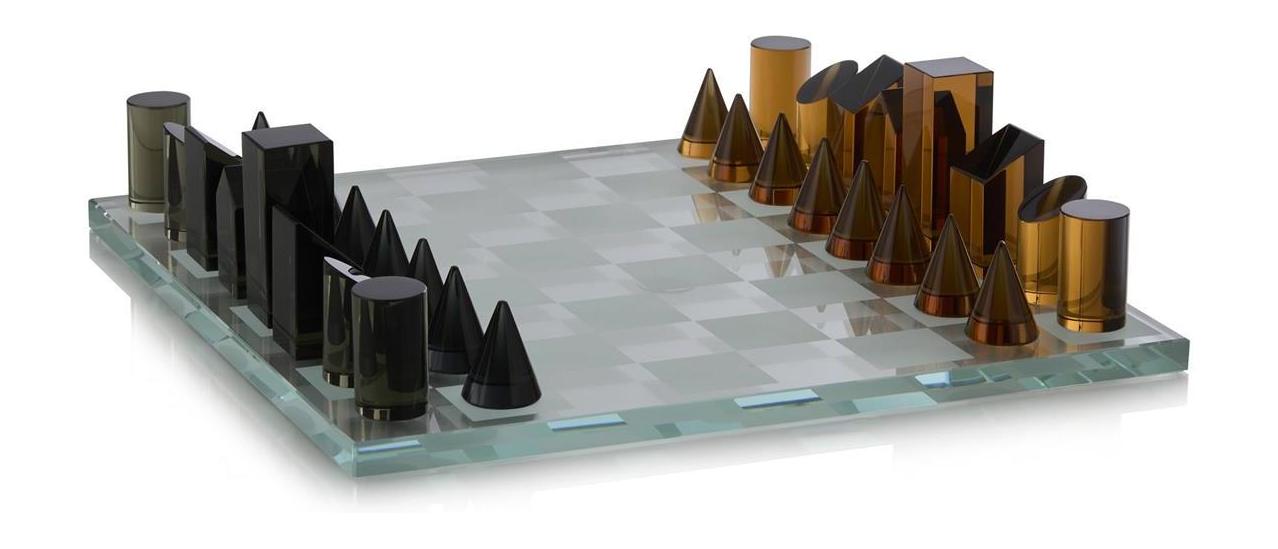 John Richard Decor Geometric Chess Board