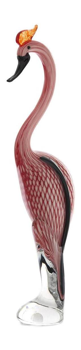 John Richard Decor Glass Heron Sculpture I