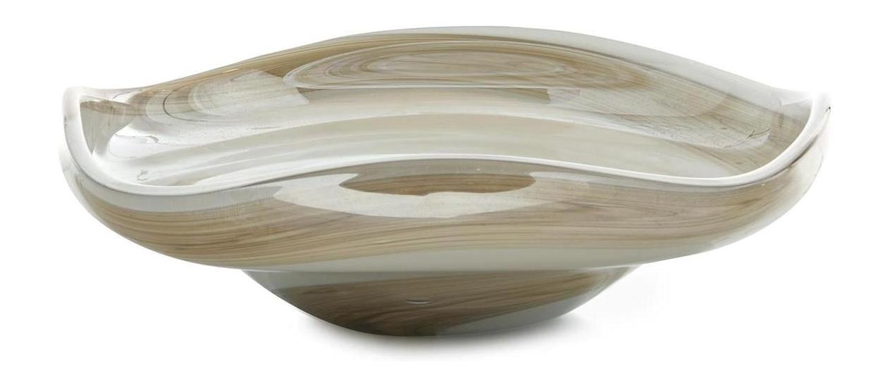 John Richard Decor Mocha Swirl Bowl