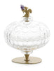 John Richard Decor Brass Squirrel Perfume Bottle