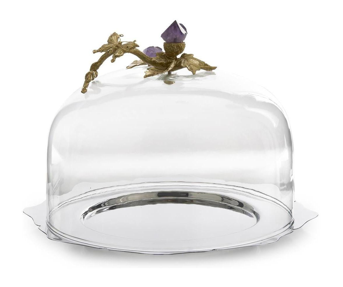John Richard Amethyst Sprig Cloche