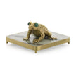 John Richard Decor Brass Frog Napkin Holder