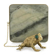 John Richard Decor Brass Frog Napkin Holder