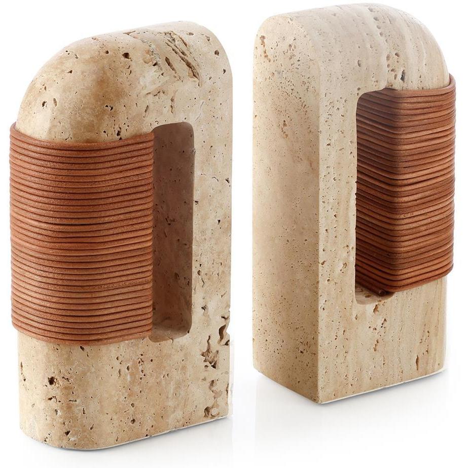 John Richard Decor Tibur Bookends, Set of 2