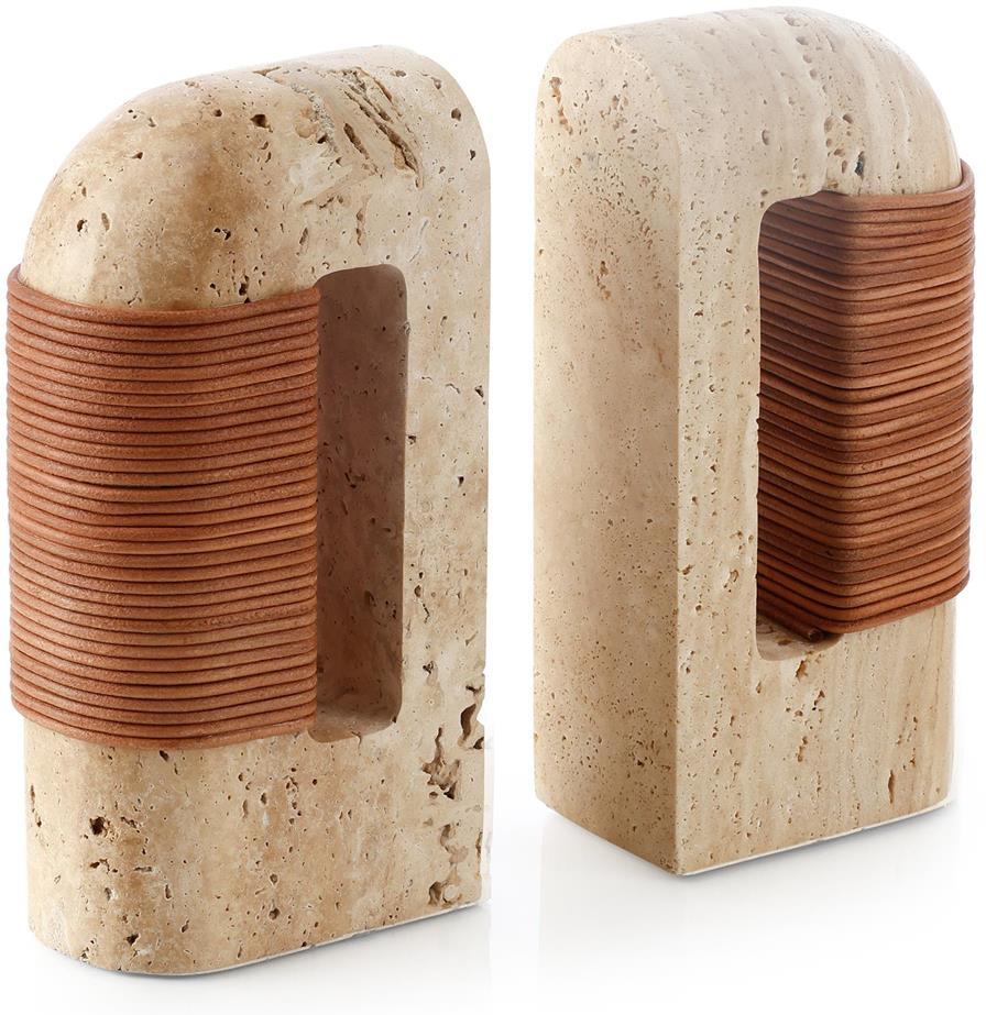 John Richard Decor Tibur Bookends, Set of 2