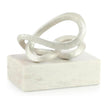 John Richard Decor Abstract Coil Sculpture on Marble