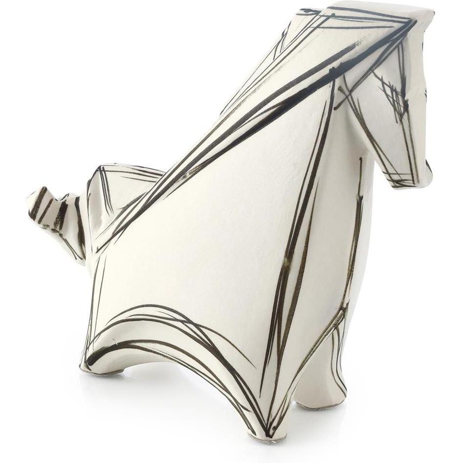 John Richard Decor Sketched Horse Sculpture