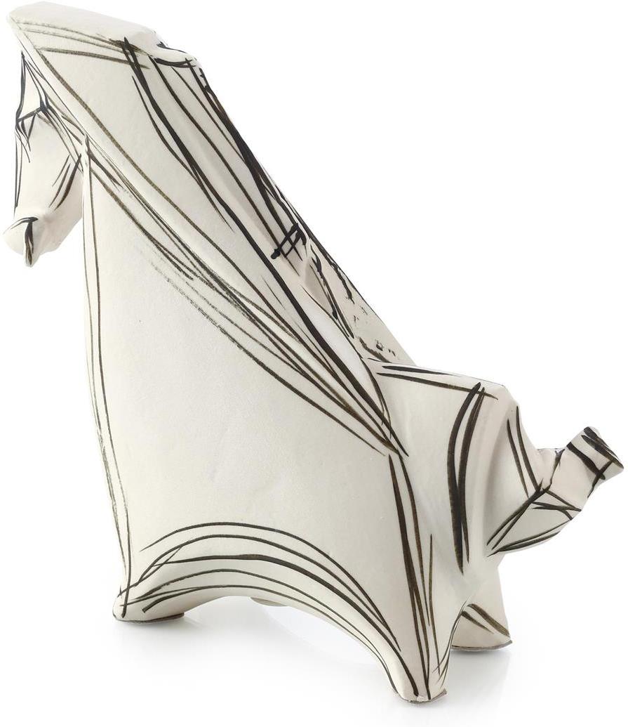 John Richard Decor Sketched Horse Sculpture