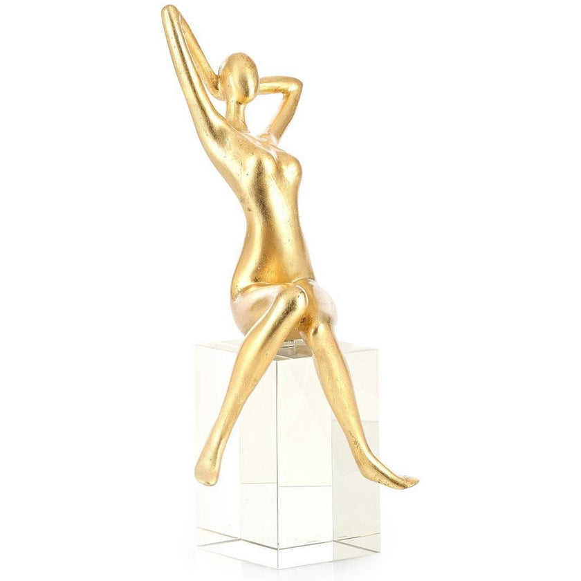 John Richard Decor Seated Pose Sculpture I