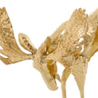 John Richard Abstract Moose Sculpture on Selenite I