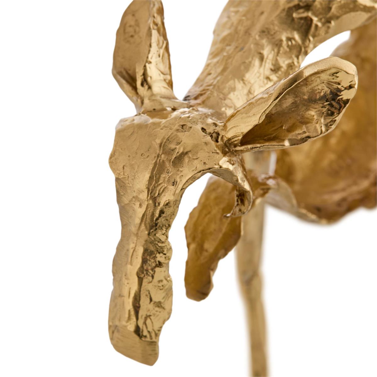 John Richard Abstract Moose Sculpture on Selenite II