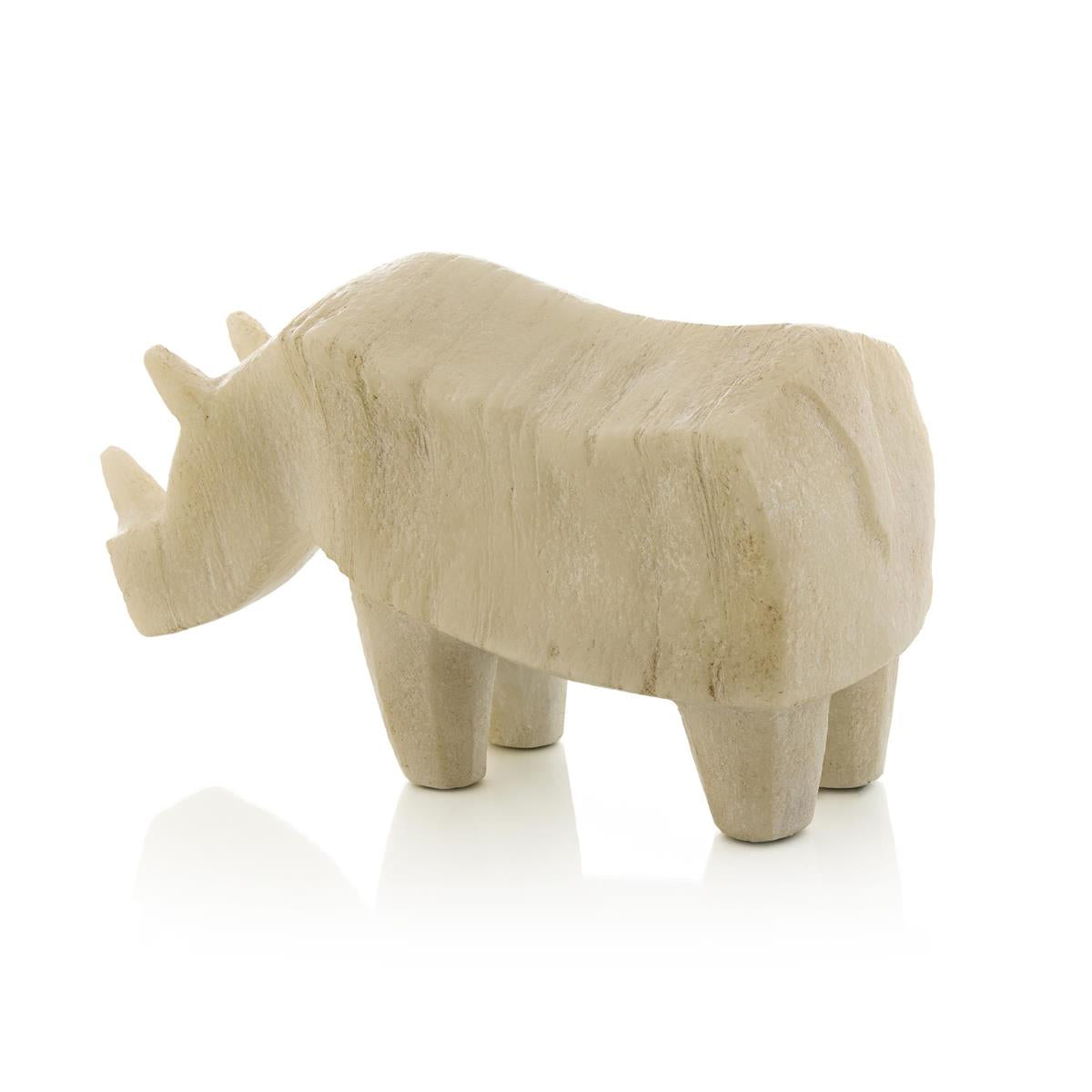 John Richard Cubist Rhino Sculpture