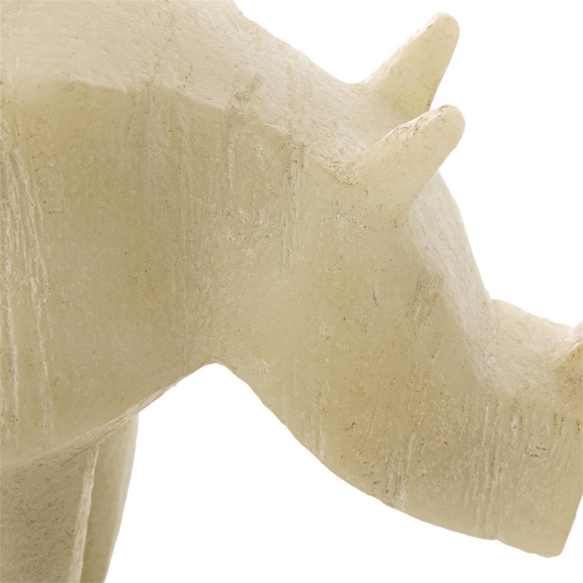 John Richard Cubist Rhino Sculpture