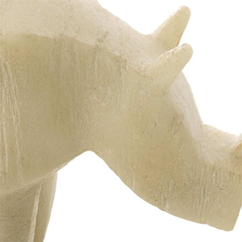 John Richard Cubist Rhino Sculpture