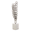 John Richard Iron Chain Sculpture on Marble