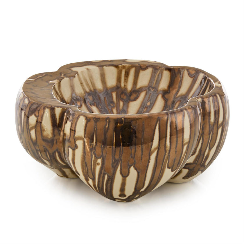 John Richard Drizzled Porcelain Bowl