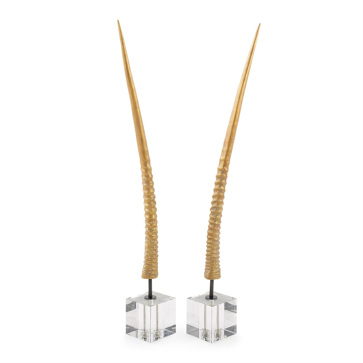 John Richard Horn Sculptures, Set of 2