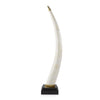 John Richard Jade Tusk Sculpture on Marble