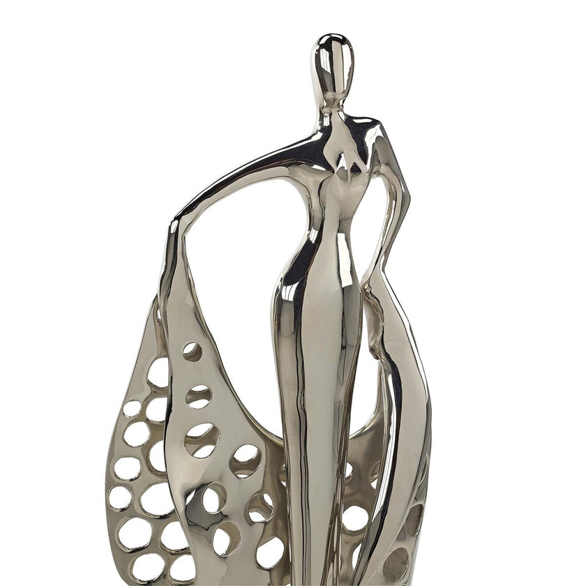 John Richard Evangelina Sculpture on Marble Nickel