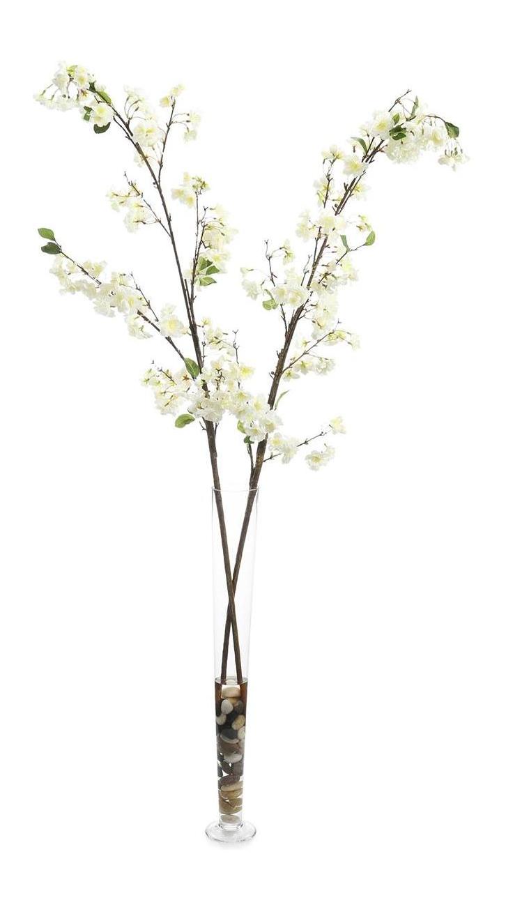 John Richard Decor Cream Cherry Blossoms