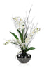 John Richard Decor Black Bamboo & Orchids