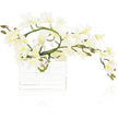 John Richard Decor Rock Crystal Orchids