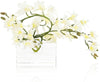 John Richard Decor Rock Crystal Orchids
