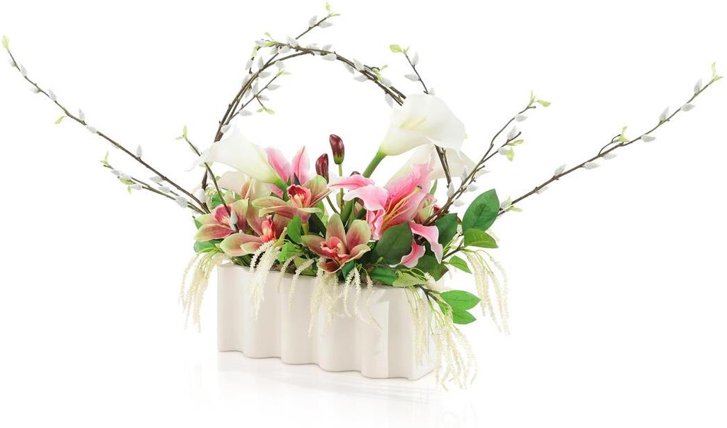 John Richard Decor Willows and Lilies