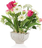 John Richard Decor Zinnias and Tulips