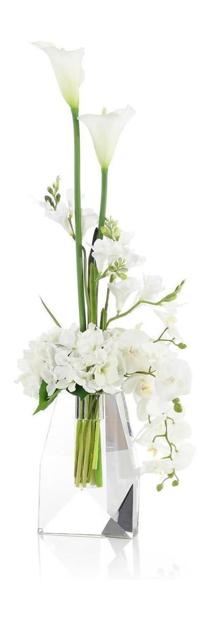 John Richard Decor Crystal Snow Blooms