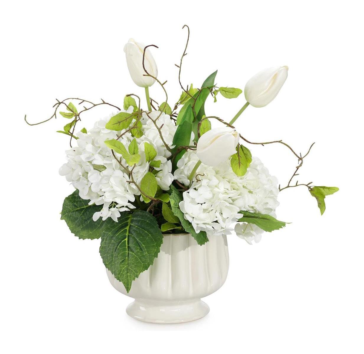 John Richard Decor Fallen Snow Petals