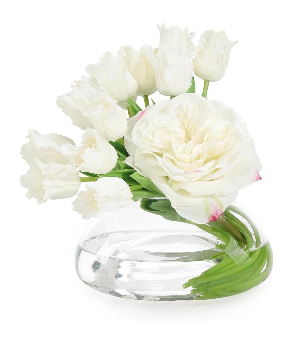 John Richard Decor Crescent Moon Tulips