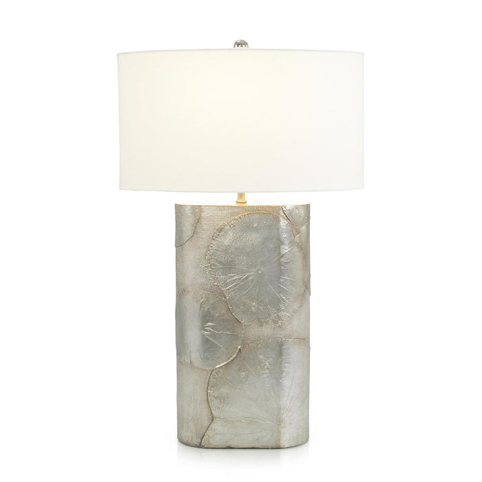 John Richard Silver Lotus Table Lamp