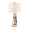 John Richard Nickel Poppy Table Lamp