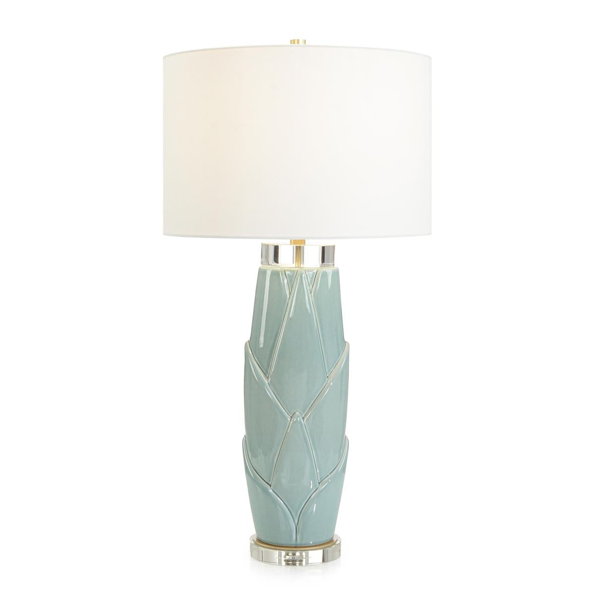 John Richard Green Lush Leaves Table Lamp
