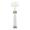 John Richard Nickel Troika Floor Lamp