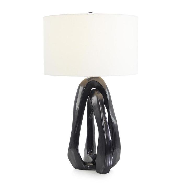 John Richard Black Terrene Table Lamp