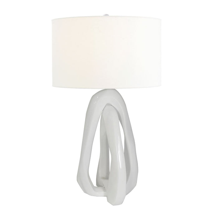 John Richard White Terrene Table Lamp