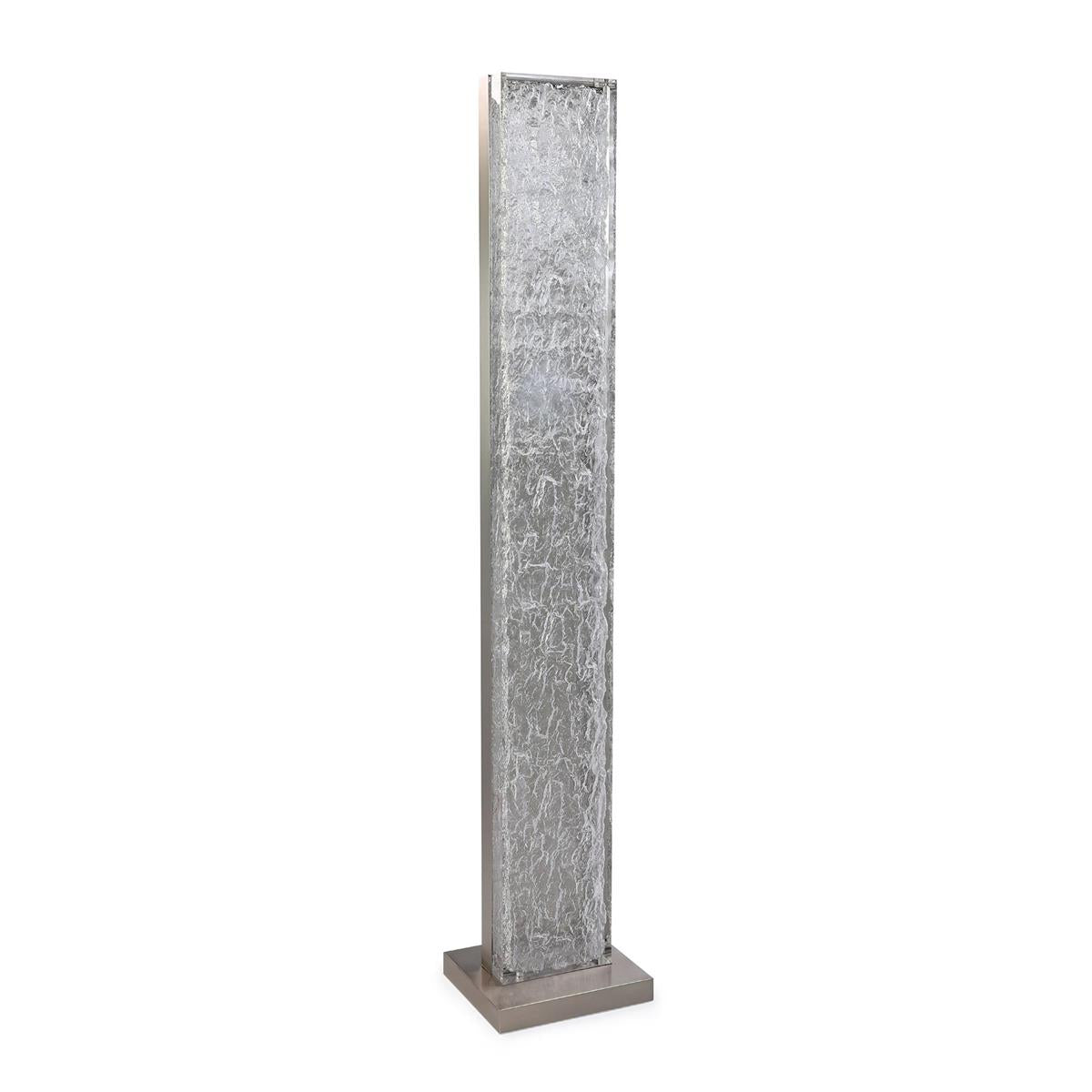 John Richard Boreal Floor Lamp, Nickel