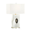 John Richard Rayna Table Lamp, White