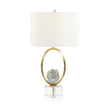 John Richard Crystal Geode Table Lamp
