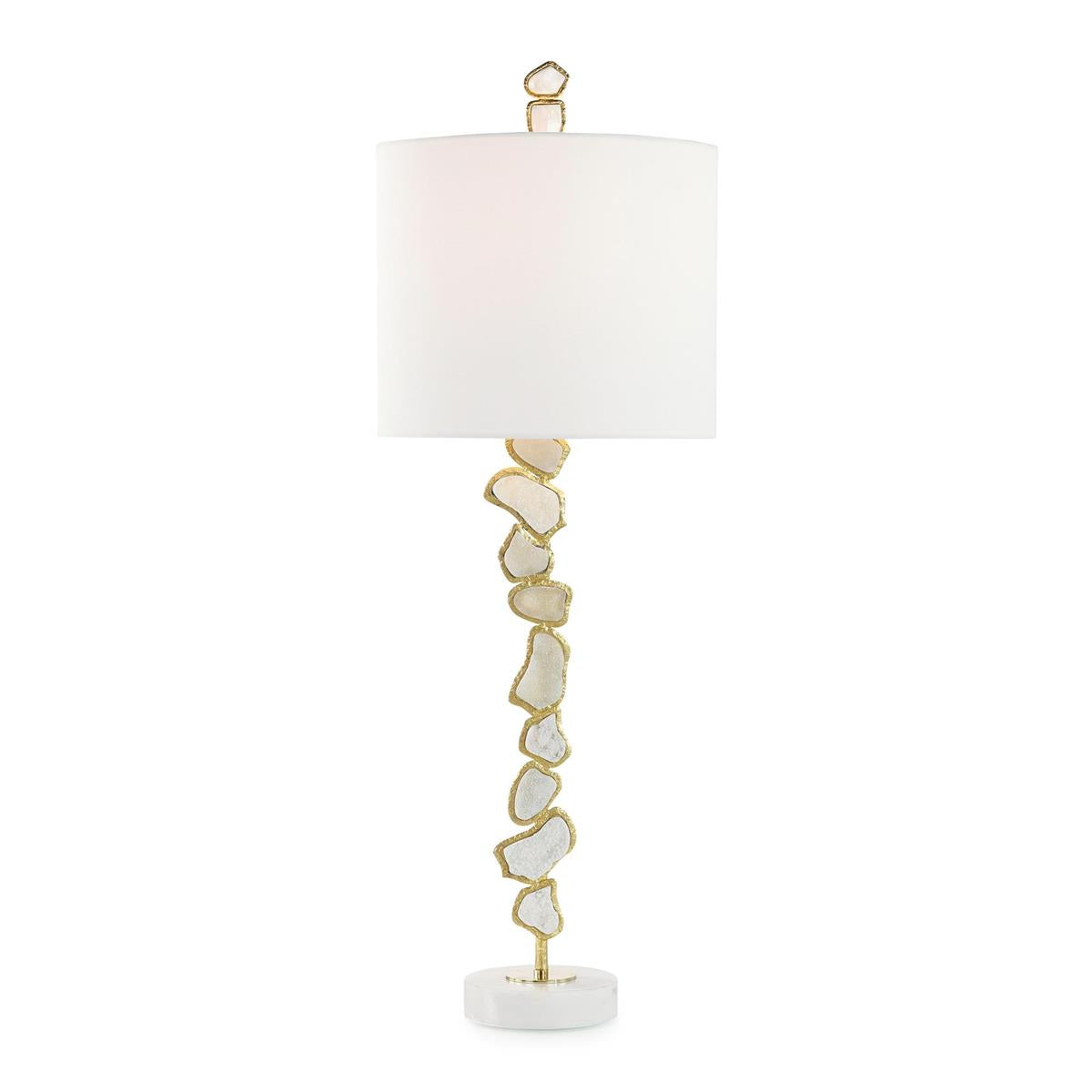 John Richard Marble Fragments Buffet Lamp