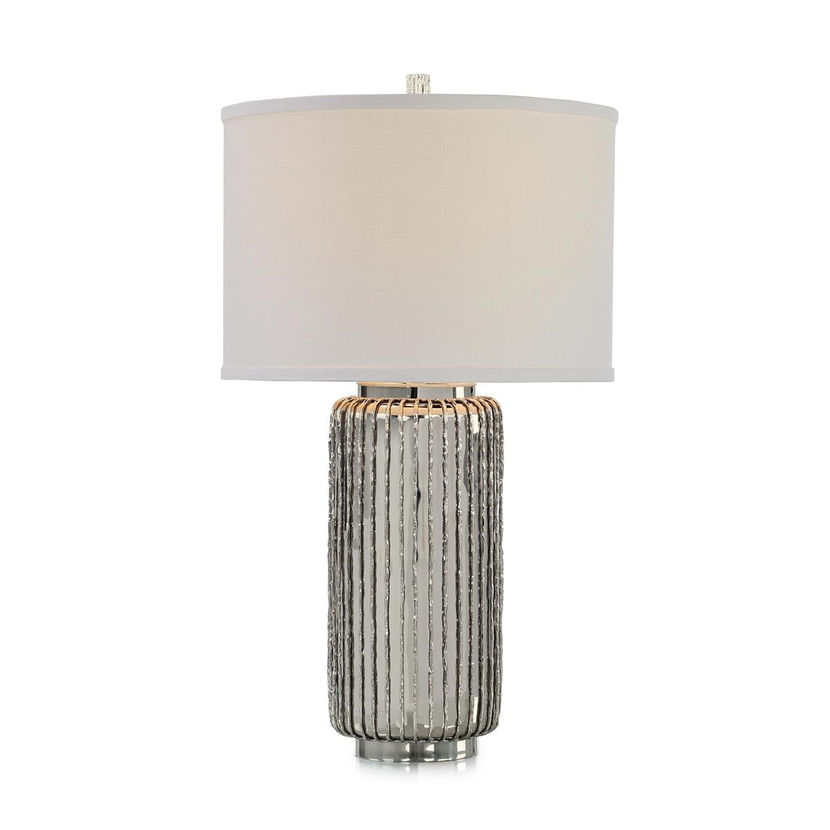 John Richard Crista Table Lamp, Nickel