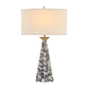 John Richard Stone Obelisk Table Lamp, White